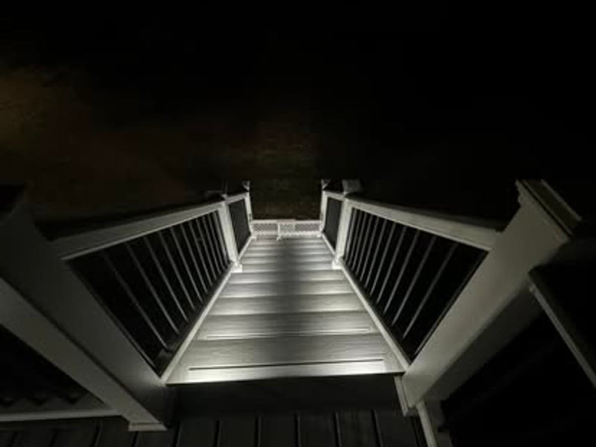 Custom deck and covered porch build in Clarksville, TN by JM Home and Property Services